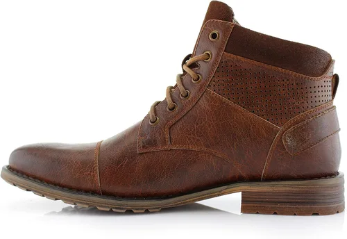 Vista 4 de Polar Fox Christopher MPX806057 - Botas de combate clásicas para hombre