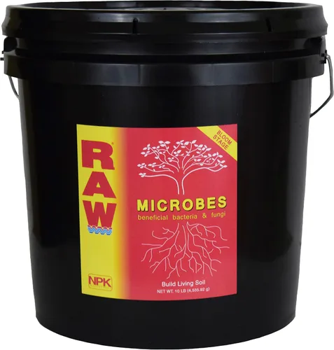 Vista 6 de RAW Microbes Bloom 2lb - Inoculante microbiano beneficioso para plantas con flores - Aumenta la absorción de nutrientes y mejora el desarrollo