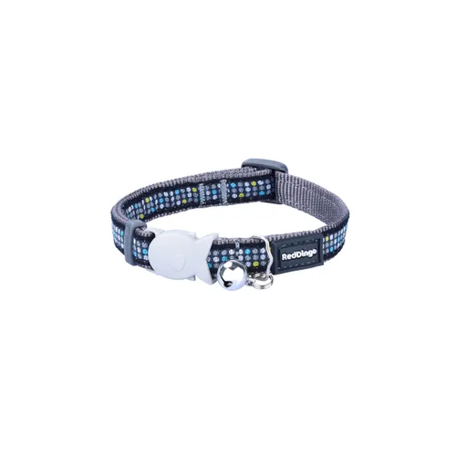Vista 3 de Collar para Gato Red Dingo Modern on Cool 20-32 cm Gris