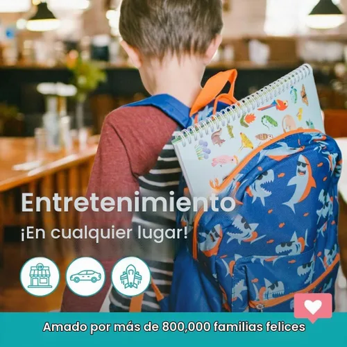 Vista 8 de Cupkin Libro de calcomanías de princesas para niños, un mundo mágico de Cupkin, artículos esenciales de viaje en avión para niños pequeños, más