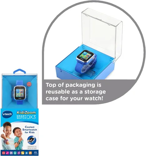 Vista 6 de VTech KidiZoom Smartwatch DX3 - Reloj inteligente, azul