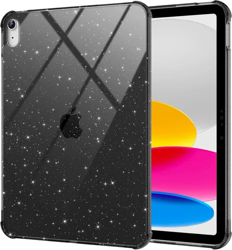 Vista 16 de BLOSOMEET Funda transparente para iPad de 9ª/8ª/7ª generación 2021/2020/2019 de 10.2 pulgadas con protector de pantalla de vidrio templado y soporte