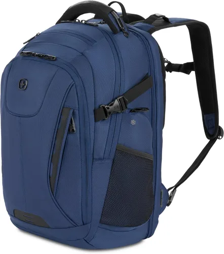 Vista 13 de SwissGear 5358 USB ScanSmart Mochila para Portátil de 16", Negro, Grande