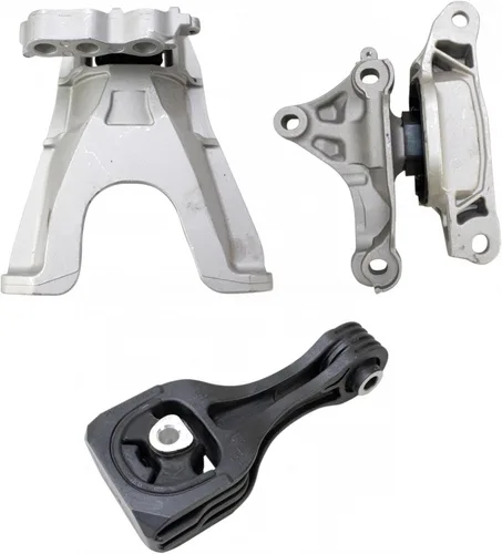 Vista 141 de TRQ Kit de montaje de motor de transmisión de motor de 5 piezas compatible con Ford Five Hundred Montego 6sp Auto AT 2005 - 2007