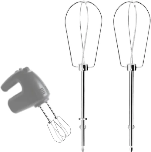 Vista 8 de 2 accesorios para batidora de mano, compatibles con batidoras de mano universales de acero inoxidable, repuesto para utensilios de cocina y hornear