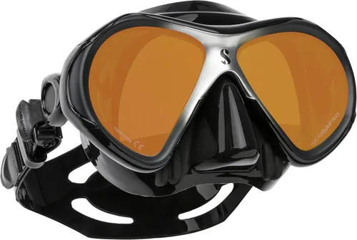 Vista 2 de SCUBAPRO Spectra Mini Scuba Mask with EZ Equalize Nose Pocket for Small Divers