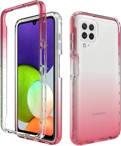 Vista 175 de Pzwoxukhov Funda para Xiaomi Poco M3 M2010J19CG M2010J19CI Caso, alta transparencia, color degradado, funda de absorción de impactos anticaída