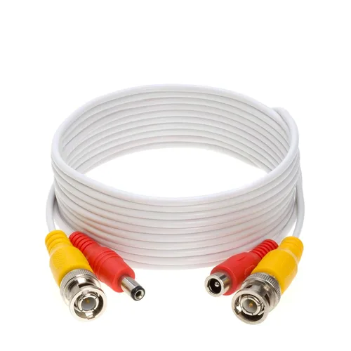 Vista 11 de Cables Direct Online Paquete de 2 cables de extensión de video BNC prefabricados de 10 pies para CCTV, cámara de seguridad, DVR, sistema