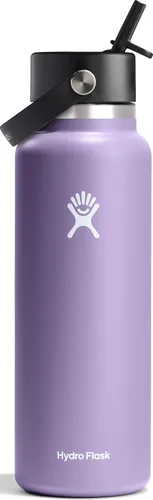 Vista 25 de Hydro Flask de boca ancha con tapa Flex de pajita de 24 onzas Agave