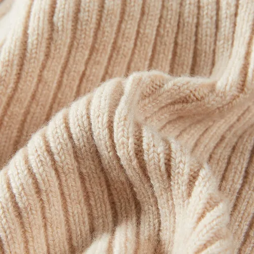 Vista 2 de FUQILA Gorro de punto 100% lana merina, unisex, cálido, suave, transpirable y acogedor, elástico
