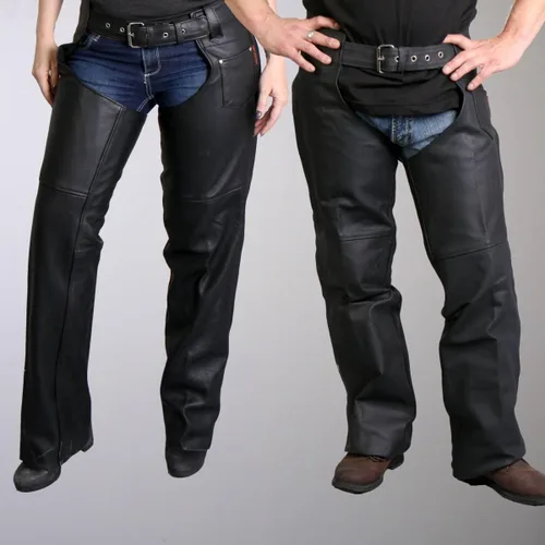 Vista 4 de Hot Leathers - Chapas de cuero completamente forradas