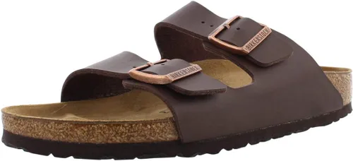 Vista 67 de Birkenstock Sandalias unisex Arizona con plantilla suave para adultos Lima activa
