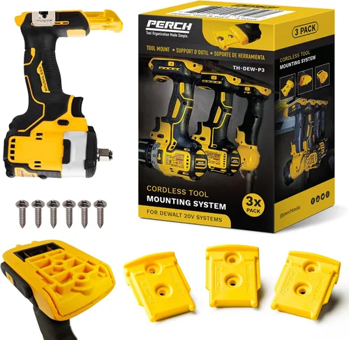 Vista 8 de DeWalt Paquete de 4 Soportes de Herramientas y Batería para Herramientas de 20V
