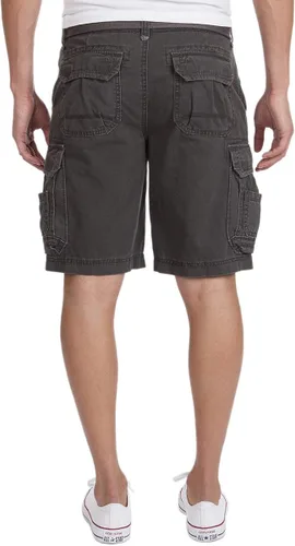 Vista 2 de Unionbay Survivor pantalones cortos de cargo con cinturón para hombre