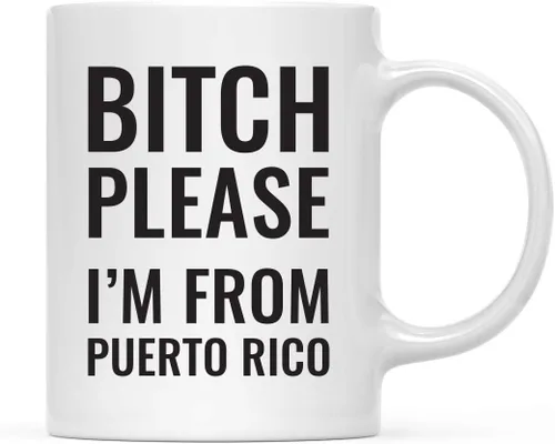 Vista 41 de Andaz Press Taza de café de 11 onzas, regalo de broma, Bitch Please I'm from Alabama, paquete de 1, incluye caja de regalo, divertidas ideas