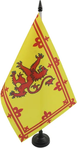 Vista 54 de AZ FLAG Aland Table Flag 4x6 in 100D Polyester Plastic Base Indoor use Finnish 15x10 cm desk flag stitched finish with reinforced edges with