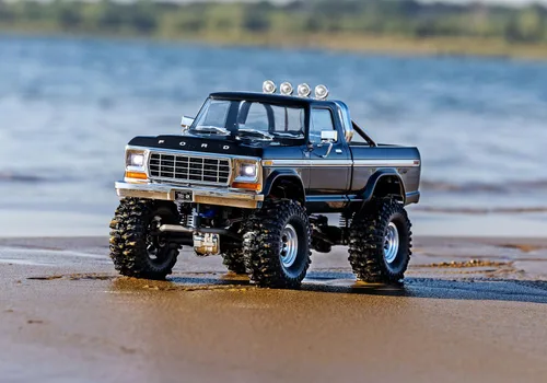 Vista 8 de Traxxas 1/18 TRX-4M F-150 Camión Crawler de Sendero Alto