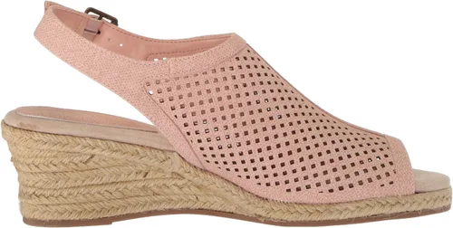 Vista 6 de Easy Street Stacy para mujer, Estampado de lino coloreado.