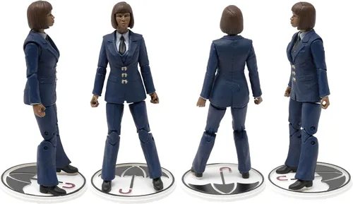 Vista 5 de Boss Fight Studio Figura de acción Cha-Cha de The Umbrella Academy – H.A.C.K.S. Figura coleccionable altamente articulada y personalizable