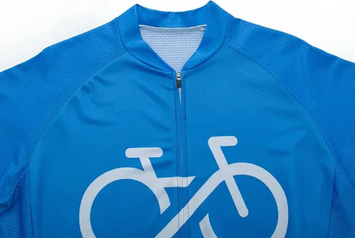Vista 3 de Divertido jersey de ciclismo para hombre, tejido transpirable de secado rápido