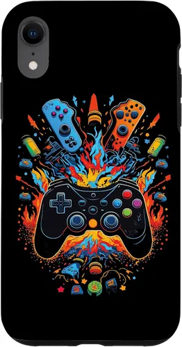 Vista 25 de Gamer Aesthetic Graphic Gaming Video Games Boys Teens Kids Case for iPhone 17