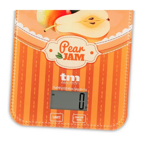 Vista 4 de Báscula de Cocina TM Electron Pear Jam 5 kg