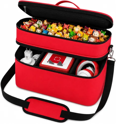 Vista 11 de Bevegekos Bolsa de viaje de almacenamiento para Toniebox 2, juego de iniciación, para figuras de Tonie, estación de carga y auriculares, solo funda