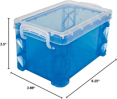 Vista 8 de Advantus Super Stacker - Caja de fichas de índice de 3 x 5 pulgadas, soporte para notas, colores surtidos, 1 unidad (paquete de 2)