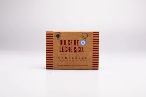 Vista 3 de Dulce de Leche & CO. Dulce de leche Argentina premium dulces masticables - Caramelo Leche Caramelo - DDL&CO 4.23 oz
