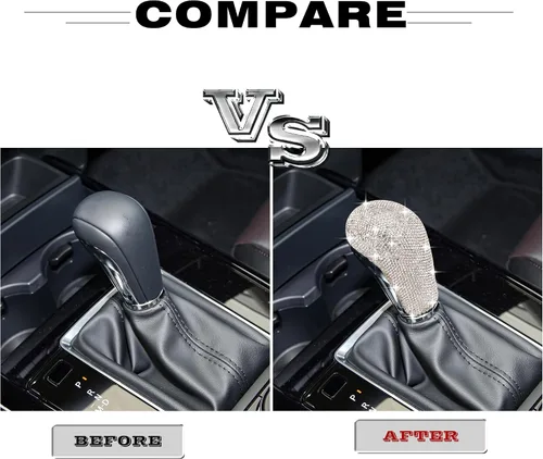 Vista 3 de CONGCONG Cubierta interior de cristal brillante para caja de cambios Mazda compatible con Mazda 3 2019-2023 / CX-30 2020-2023