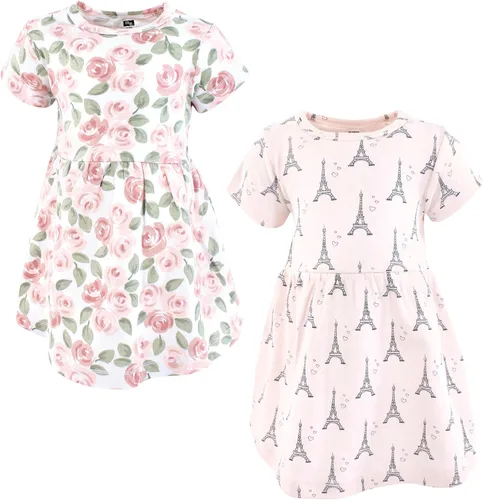 Vista 4 de Hudson Baby Vestidos de algodón para niña Bosque encantado