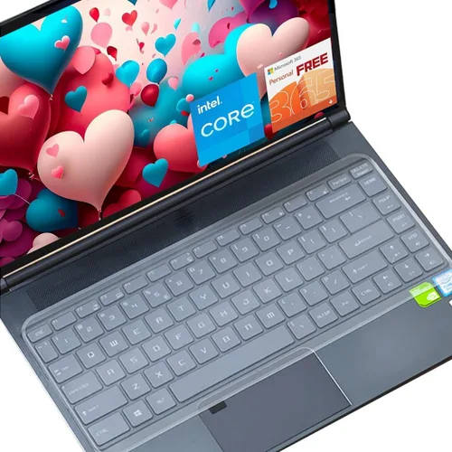 Vista 8 de Funda universal para teclado de 10.5 x 4.32 pulgadas, diseño para portátil de 10 a 11.6 pulgadas (sin teclado numérico), protector de teclado