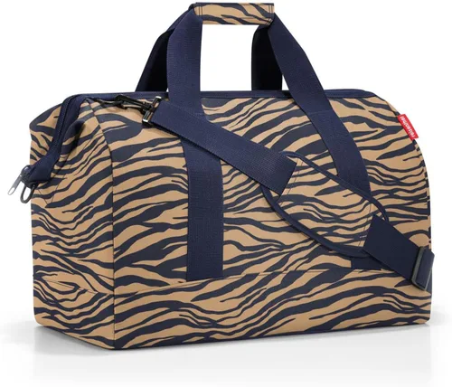 Vista 8 de reisenthel allrounder L – Versátil bolsa de doctor para viajes, trabajo y ocio - Con práctica función de clip de carro Negro (Signature Black)