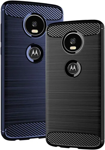 Vista 6 de Funda protectora de silicona para Motorola Moto Z4 Play con protector de pantalla de vidrio templado y funda delgada de silicona para celular