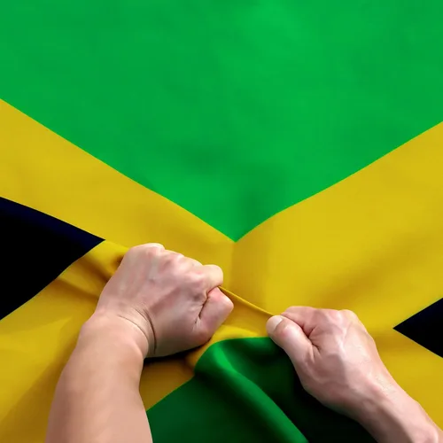 Vista 7 de Anley Fly Breeze - Bandera de Jamaica de 3 x 5 pies, color vivo y a prueba de decoloración, cabecera de lona y doble costura, banderas nacionales