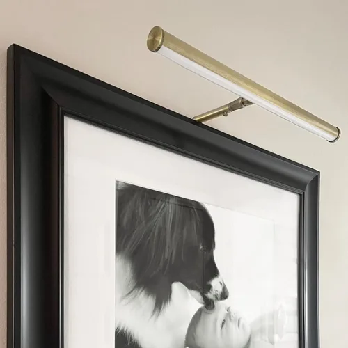 Vista 3 de Maxxima Luz LED de pared de 14 pulgadas, pantalla LED integrada, 3000 K blanco cálido, 200 lúmenes, incluye interruptor de encendido/apagado, luz