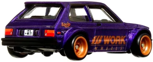 Vista 2 de Hot Wheels Vehículos Car Culture Circuit Legends para niños de 3 años en adelante, 81 Toyota Starlet Kp61, colección premium de vehículos a escala
