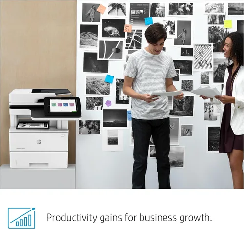 Vista 8 de HP LaserJet Enterprise MFP M528dn Impresora monocromática todo en uno con Ethernet integrado e impresión de 2 caras (1PV64A)