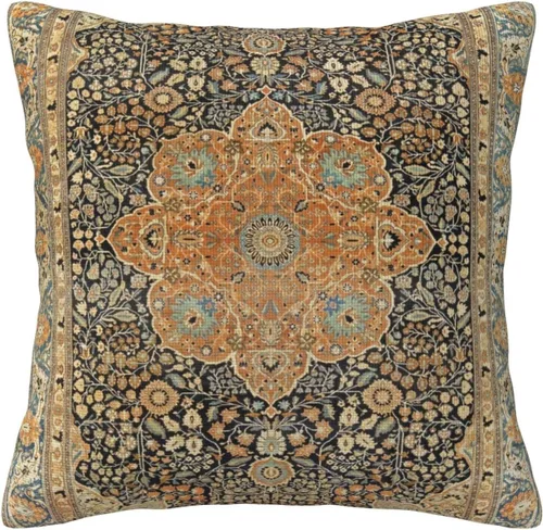 Vista 15 de POMOTER Brunschwig Fils Les Touches Azul y Blanco Funda Decorativa para Almohada Fundas para Almohada Modernas Fundas de Almohada 40 x 40 cm
