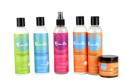 Vista 5 de Curls Pasta de control de maracuyá para bordes y cabello encrespado, para todo tipo, 4 onzas líquidas