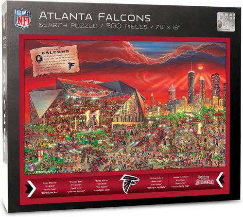 Vista 11 de YouTheFan NFL Joe Journeyman - Rompecabezas de equipo de 500 piezas de 18 x 24 pulgadas