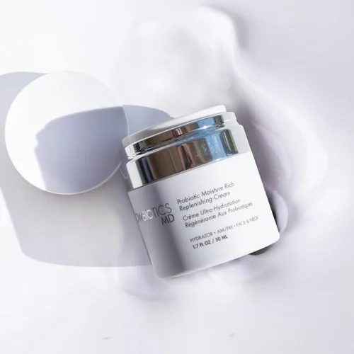 Vista 7 de Glowbiotics Crema antienvejecimiento multiiluminadora probiótica: hidratante y reafirmante hidratante, calma y repara la piel con antioxidantes