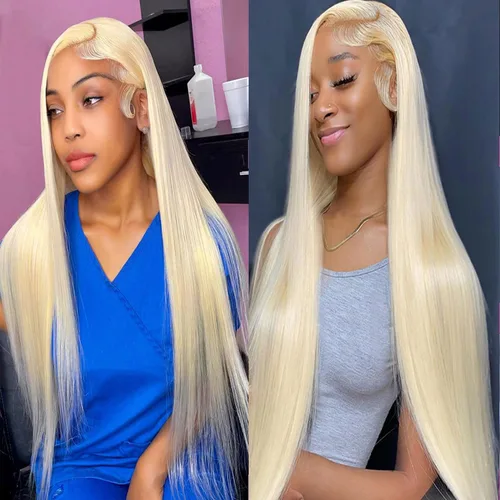 Vista 20 de Peluca de cabello humano lacio marrón con reflejos de 13 x 4, peluca frontal de encaje transparente #4, peluca corta Bob para mujeres negras