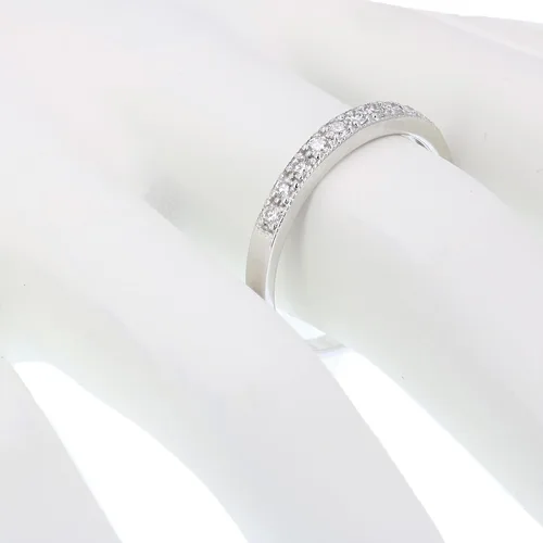 Vista 6 de Vir Jewels Anillo de compromiso de boda de diamantes de 15 quilates (ctw) para mujer, anillo de compromiso de diamantes redondos de media eternidad