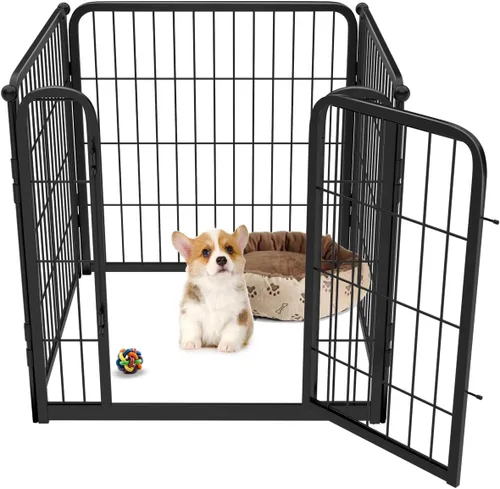 Vista 12 de FXW Homeplus Unleashed Corralito para Perros de Interior - Juego Sin Estrés y Seguro, Resistente de 24 Pulgadas 2 Paneles Corralito para Cachorros
