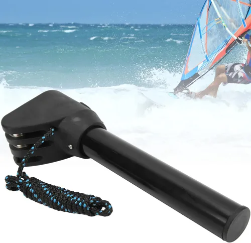 Vista 9 de Windsurf - Barra de extensión de aleación de aluminio, adaptador de montaje de base de varilla de extensión de windsurf con cuerda, accesorios