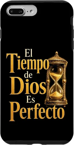 Vista 18 de Fe Cristiana El Tiempo De Dios ES Perfecto Hourglass Case for iPhone Air