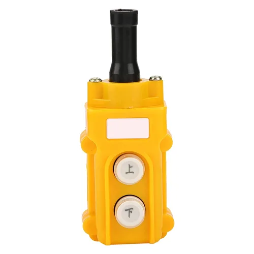 Vista 4 de Hilitand Interruptor de botón de elevación Controlador colgante de elevación de cadena de grúa AC 250-500V COB-61 Up Down Switch Control Station