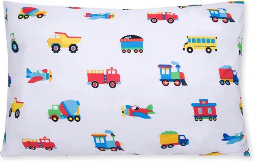 Vista 10 de Wildkin Funda de almohada estándar de microfibra para niños, funda de almohada suave y transpirable, héroes