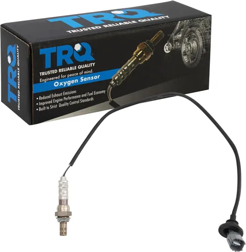 Vista 75 de TRQ Sensor de Oxígeno O2 de 4 Hilos de Banda Estrecha Compatible con VW Atlas 2.0L 2018-21, VW GTI 2.0L 2016-18, Audi A3 Quattro 2.0L 2015-18, VW